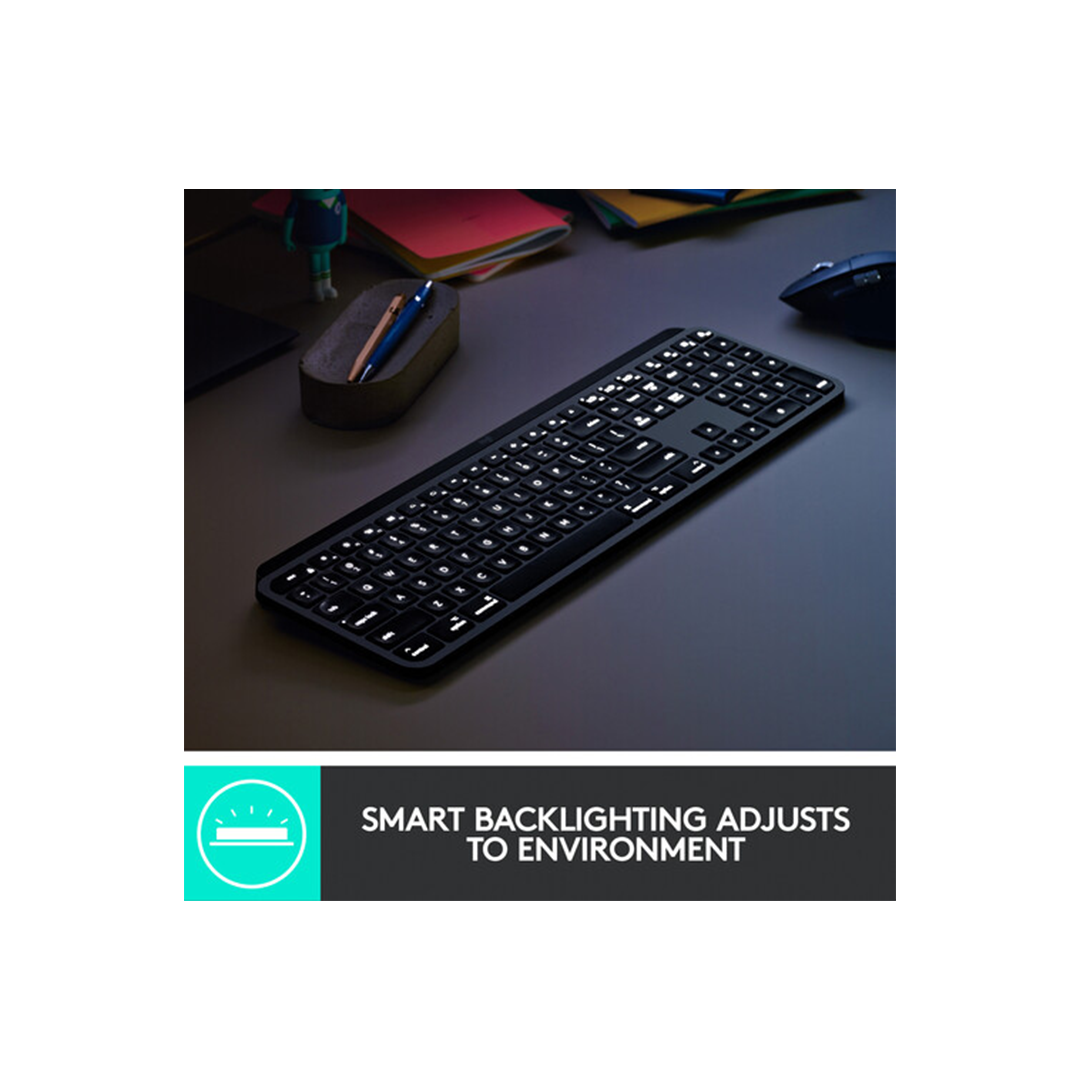 Logitech MX Keys Wireless Keyboard for Mac in Qatar Logitech MX Keys Wireless Keyboard for Mac in Qatar